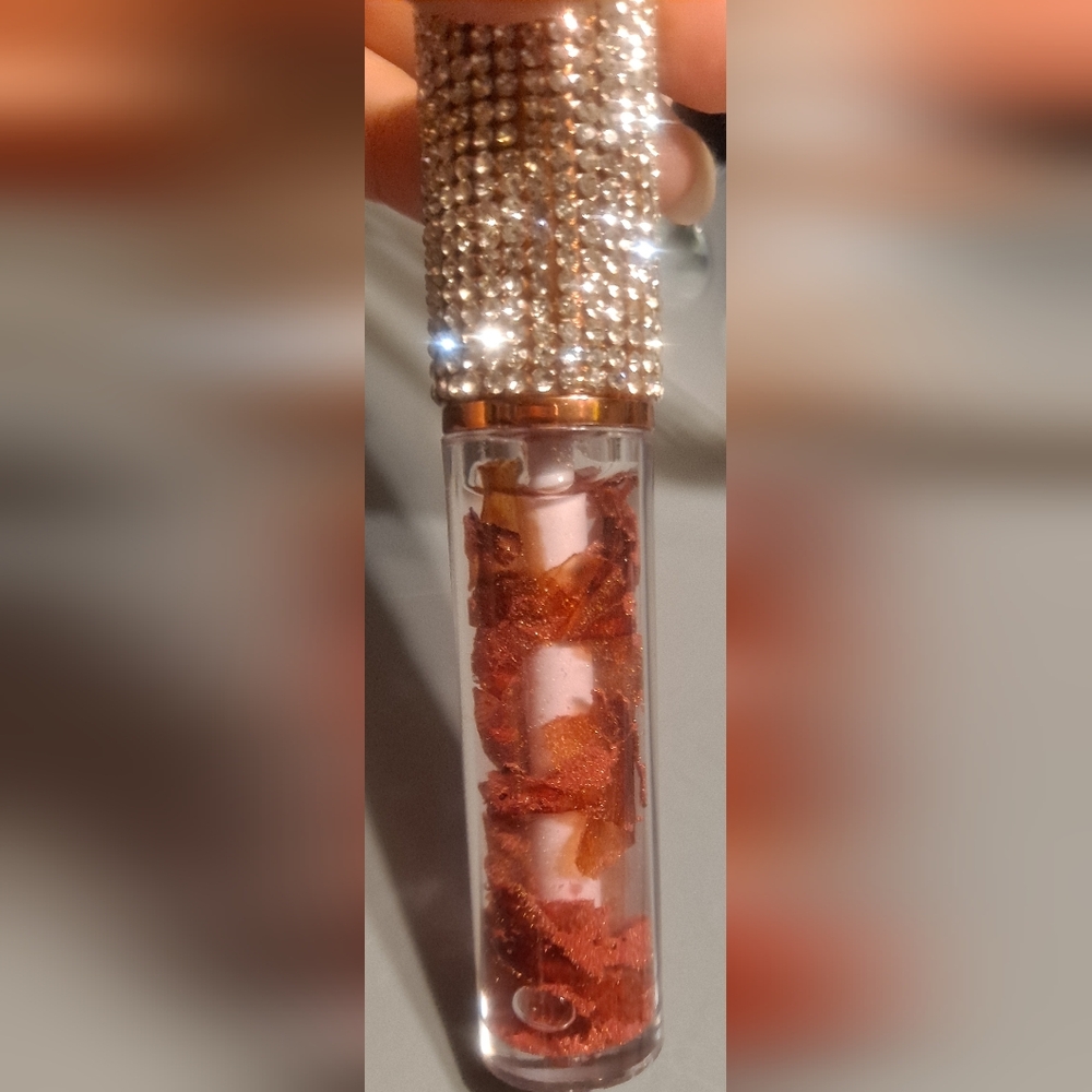 Brand New HandMade LipGloss in a  Rhinestone Tube